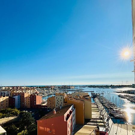Centre Port,Vue Panoramique,Clim,Balcon,Wifi Agde Exterior foto