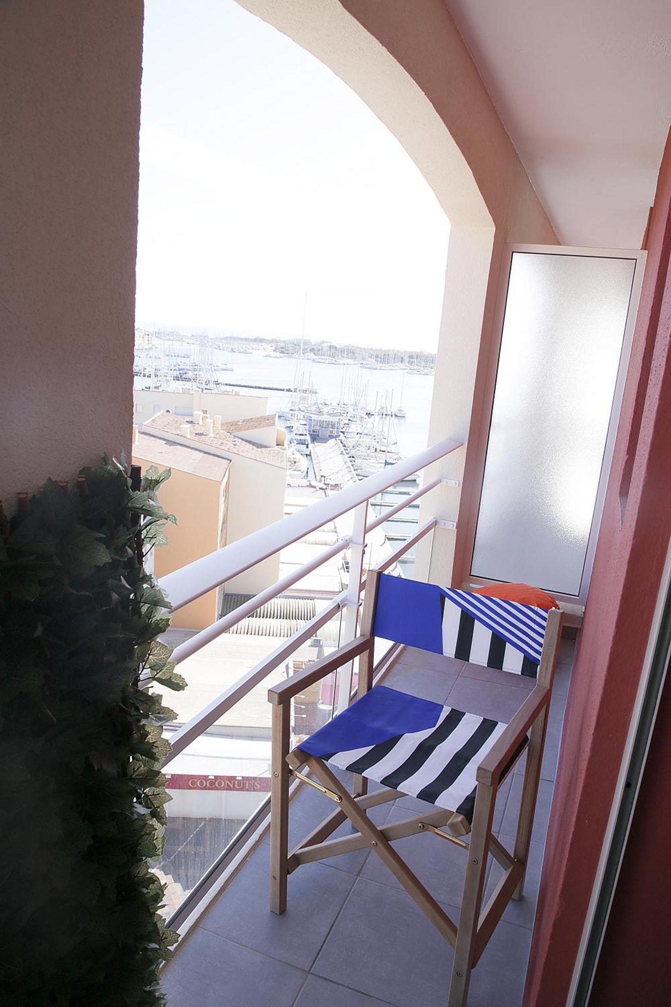 Centre Port,Vue Panoramique,Clim,Balcon,Wifi Agde Exterior foto