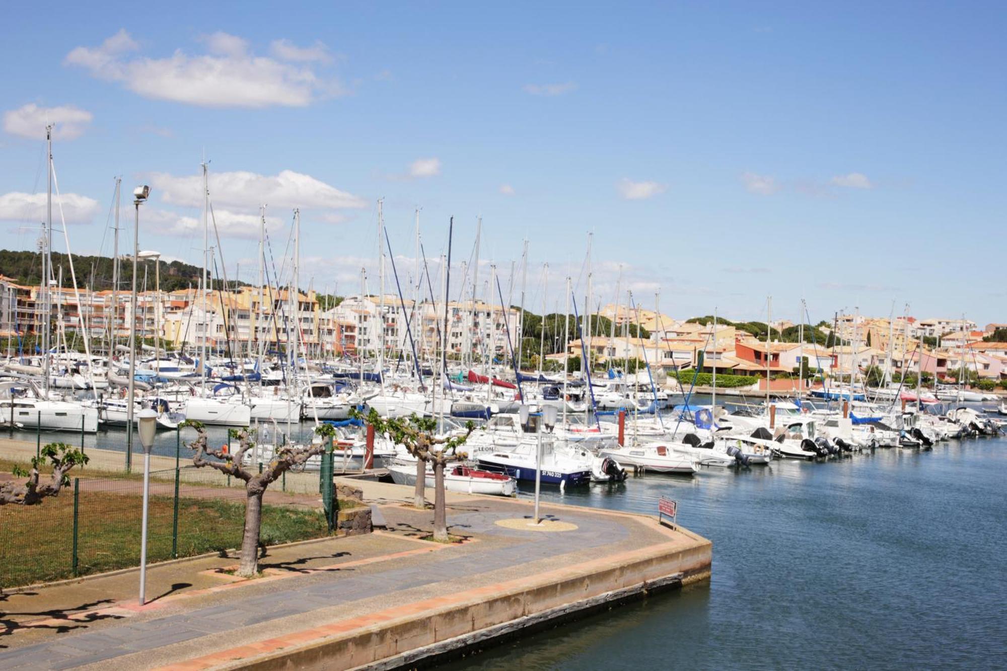 Centre Port,Vue Panoramique,Clim,Balcon,Wifi Agde Exterior foto