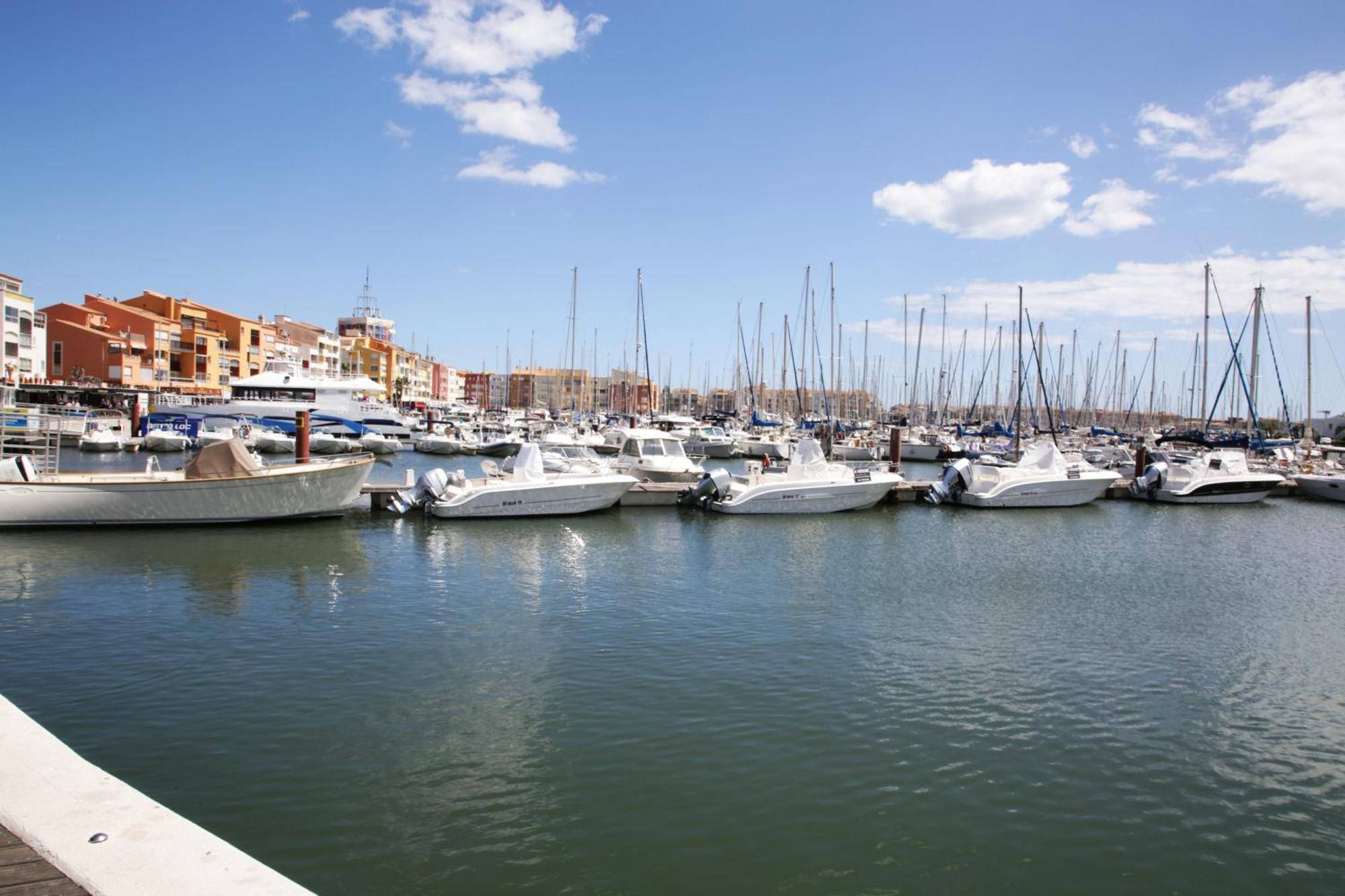 Centre Port,Vue Panoramique,Clim,Balcon,Wifi Agde Exterior foto